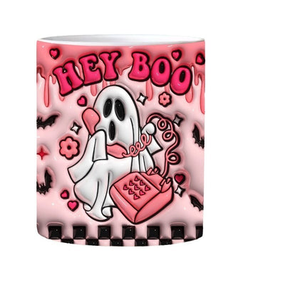 Hauntingly Cute Halloween Ceramic Mugs