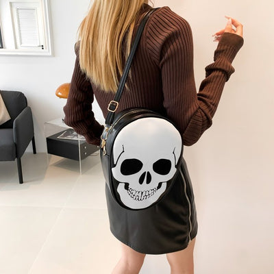 Halloween Skull Shoulder Bag