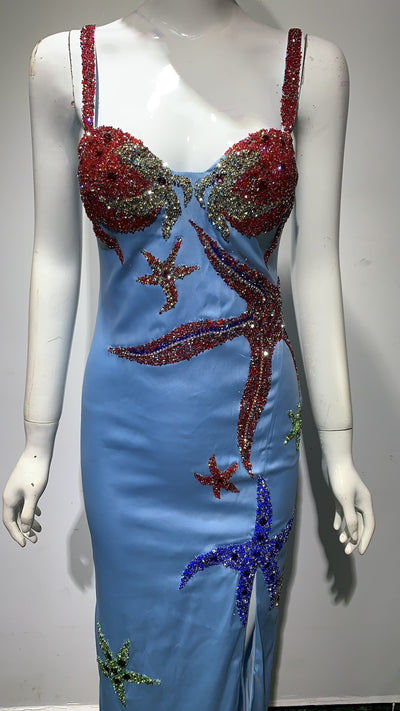 Seaside Socialite Mid-length Dress
