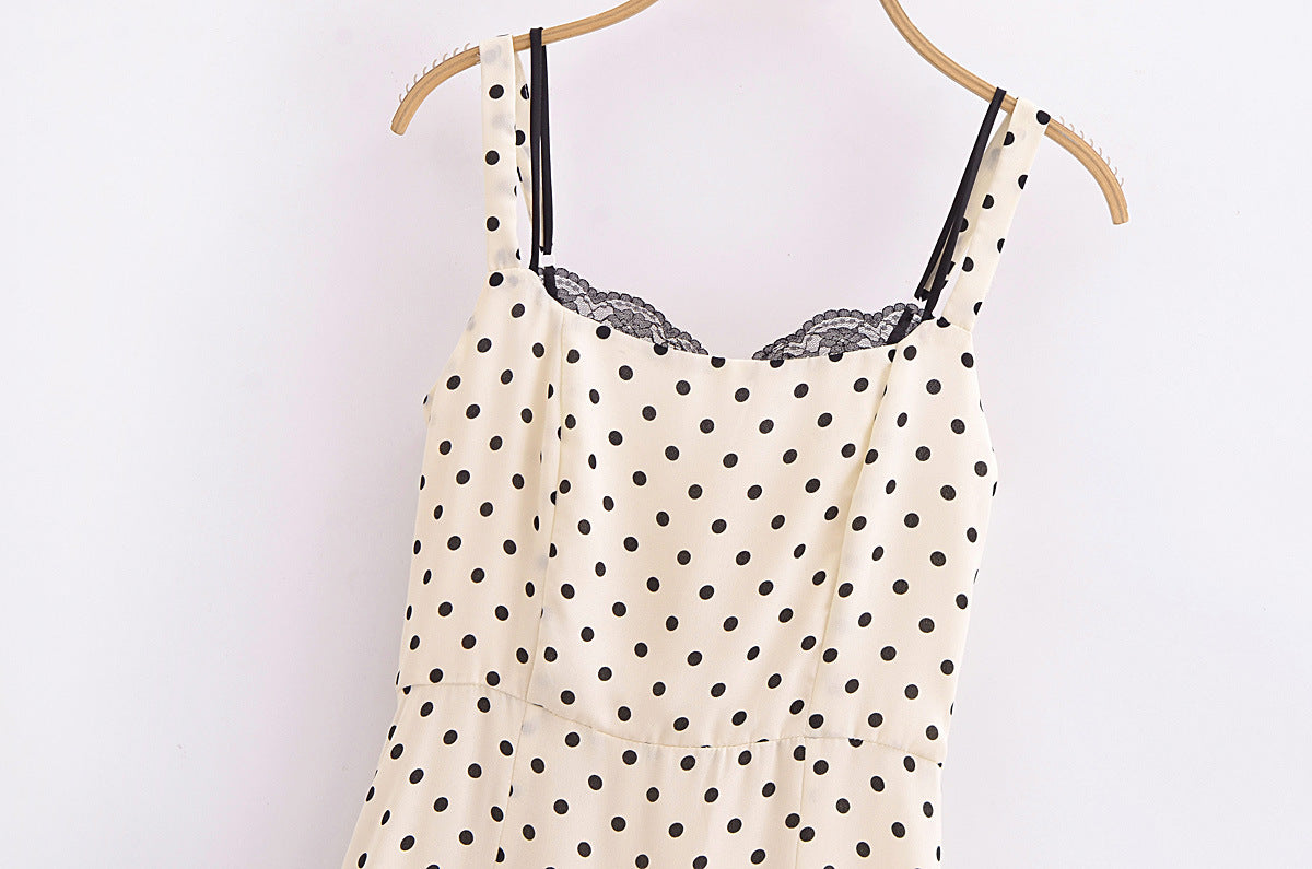 Retro Polka Dot Mermaid Dress