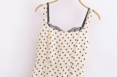 Retro Polka Dot Mermaid Dress