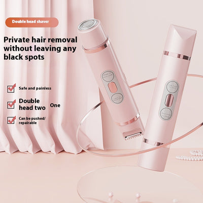 Painless Women's Epilator/Electric Shaver Device