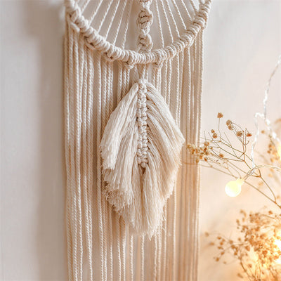 Hand-Woven Cotton Wall Hanging