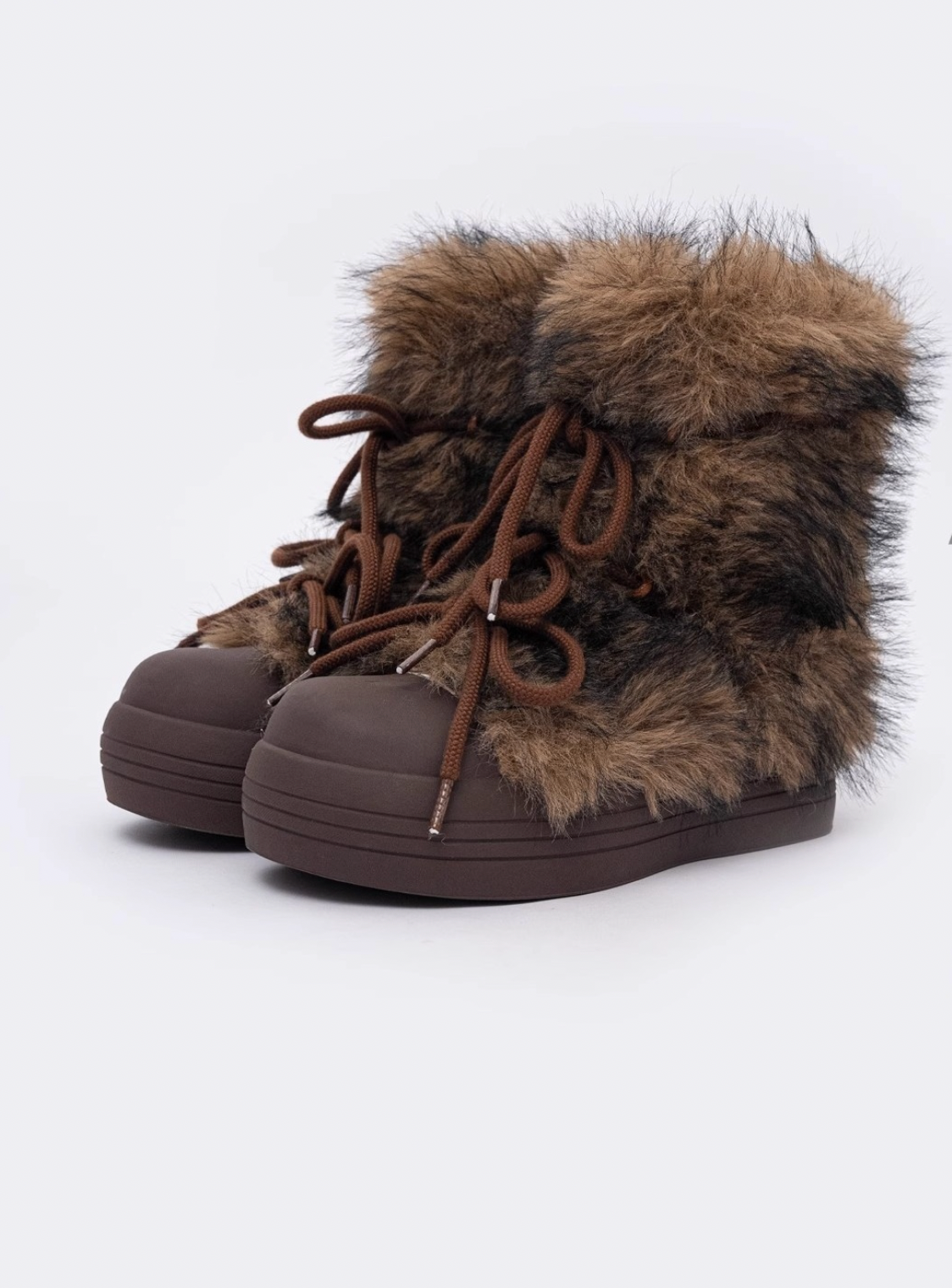 Furry Bear Snow Boots