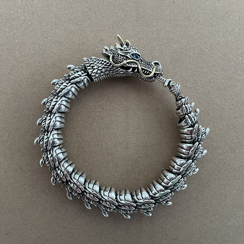 Sapphire Zodiac Dragon Bracelet