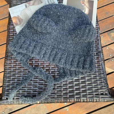 Warm Bear Knitted Hat