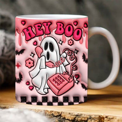 Hauntingly Cute Halloween Ceramic Mugs