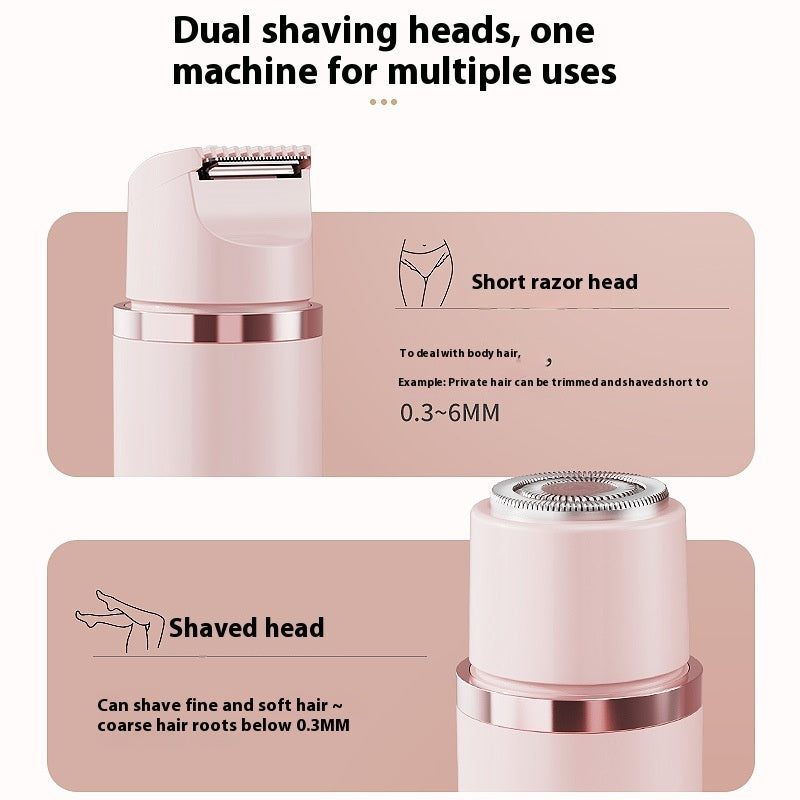 Painless Women's Epilator/Electric Shaver Device