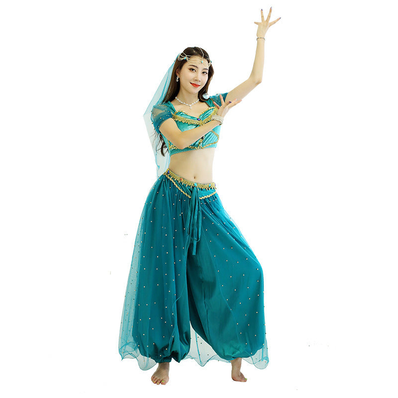 Jasemine Arabic Princess Adult Halloween Costume Set