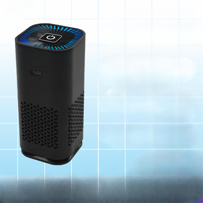 Car Air Purifier + Negative Ion Generator to Remove Formaldehyde, Dust, Smoke, Chemicals