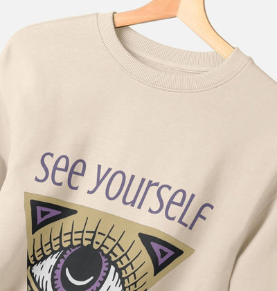 See Yourself Oversized Hoodie