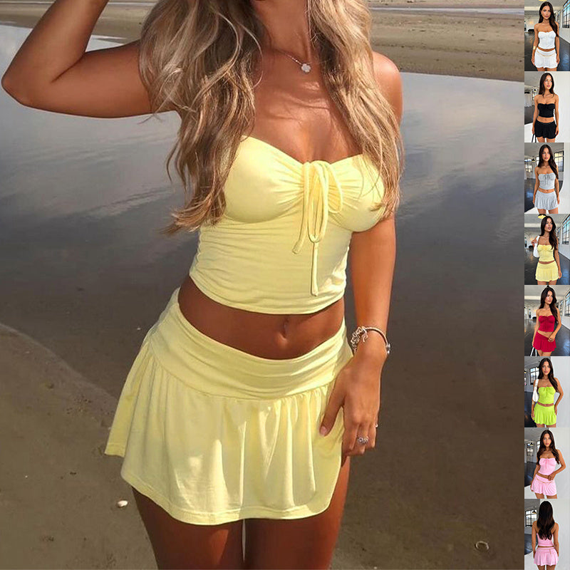 Two-Piece Summer Suit Mini Set