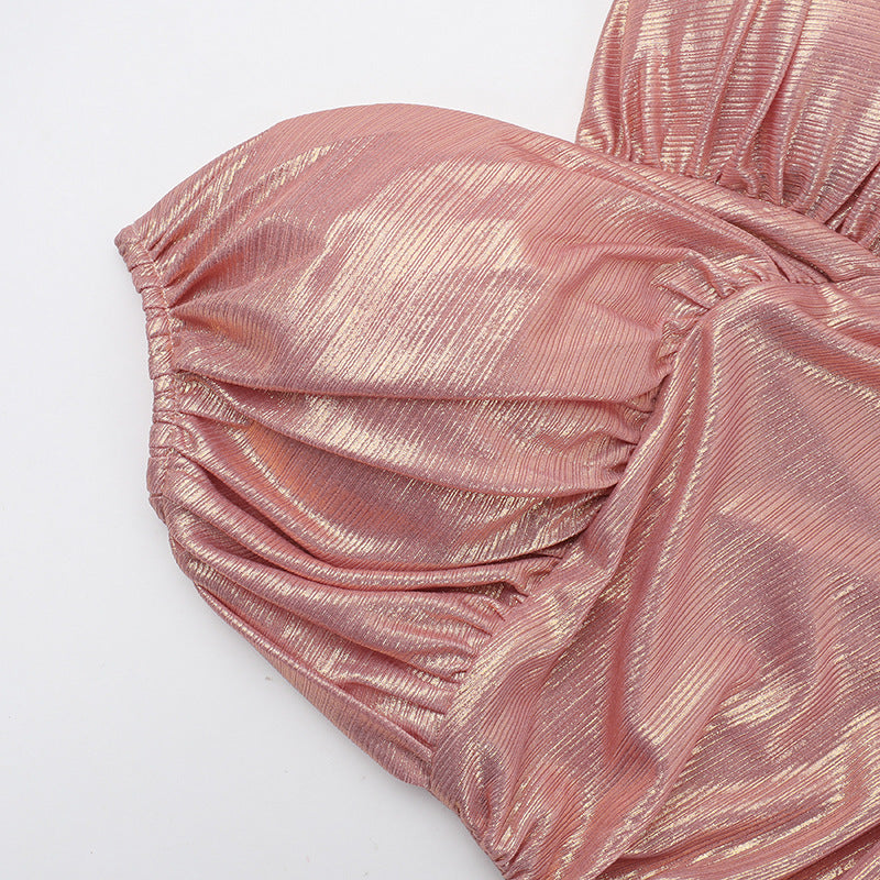 Sheath Glam Slim-fit Strapless Dress