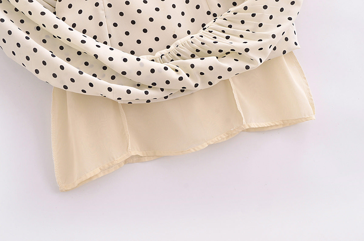 Retro Polka Dot Mermaid Dress